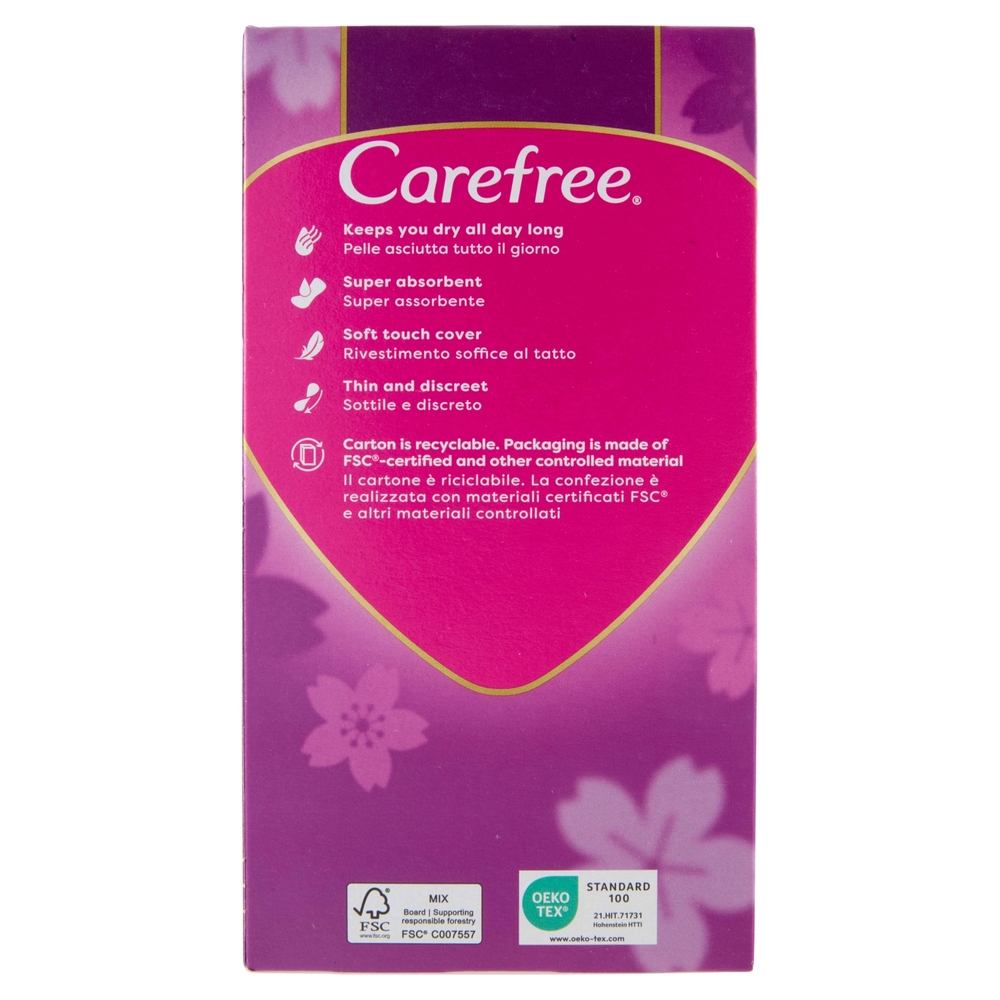 Carefree Plus Large Fragranza Delicata Salvaslip 36 pz